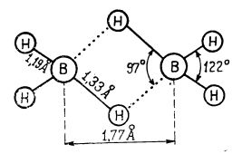 structura diboranului